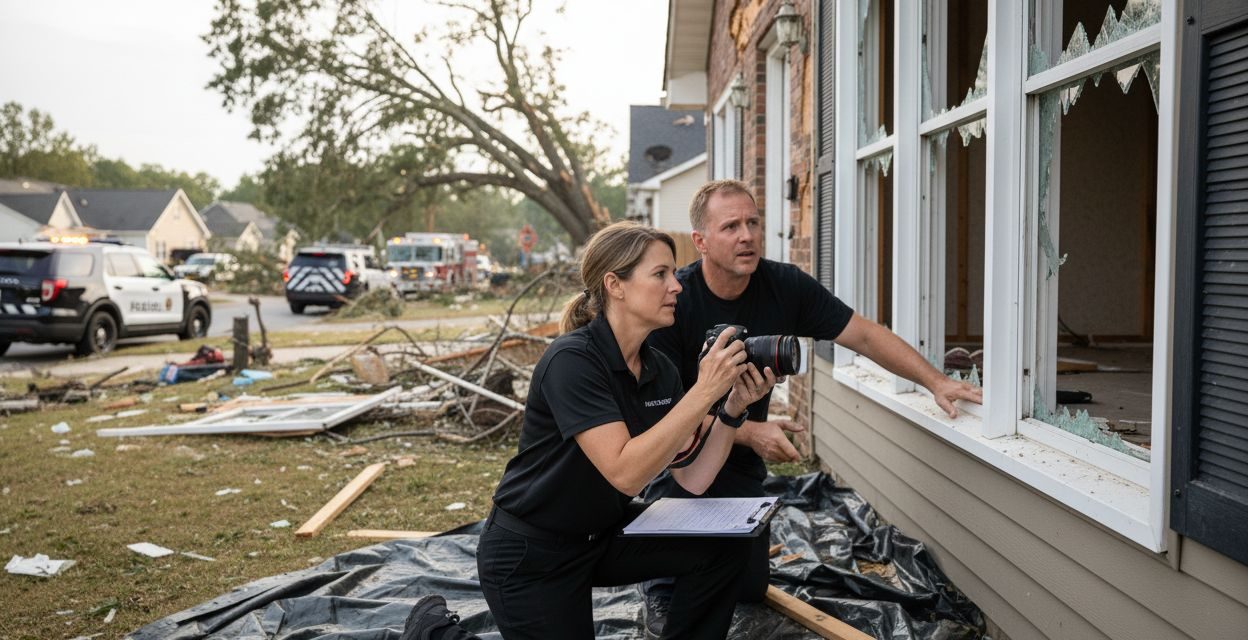 Step by Step Adjuster Response for Disaster Recovery